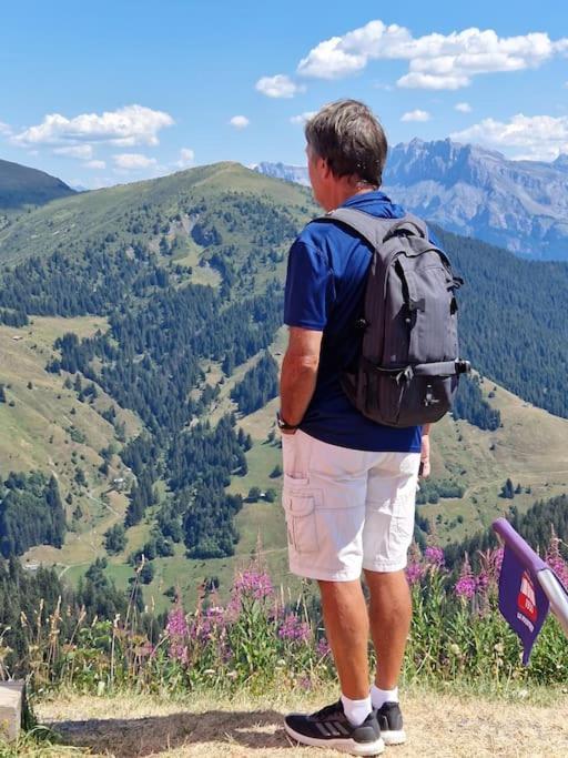 Appartement La Duchere Le Plan-La Giettaz Massif Des Aravis Luaran gambar