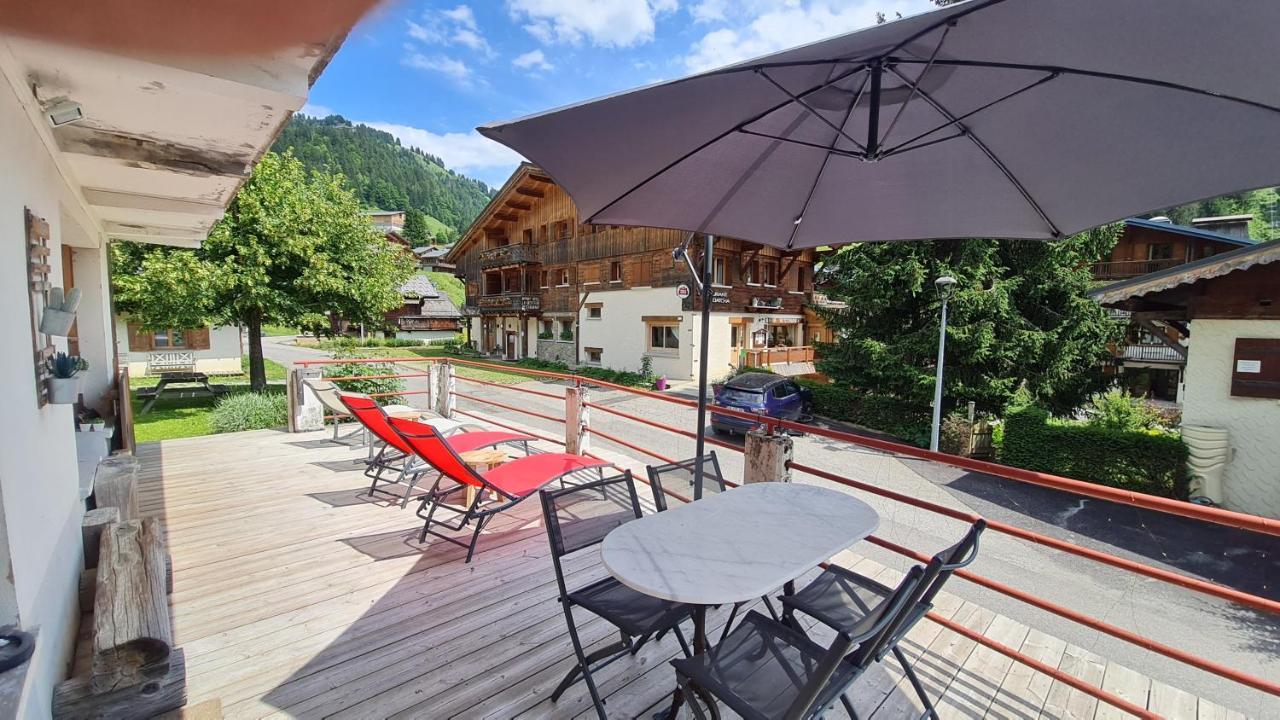 Appartement La Duchere Le Plan-La Giettaz Massif Des Aravis Luaran gambar