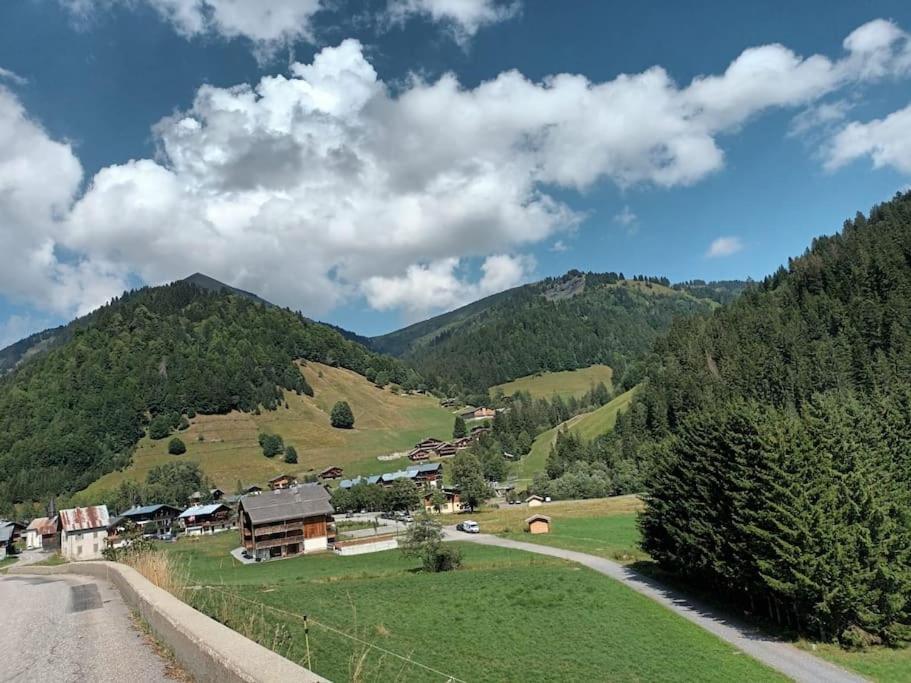 Appartement La Duchere Le Plan-La Giettaz Massif Des Aravis Luaran gambar