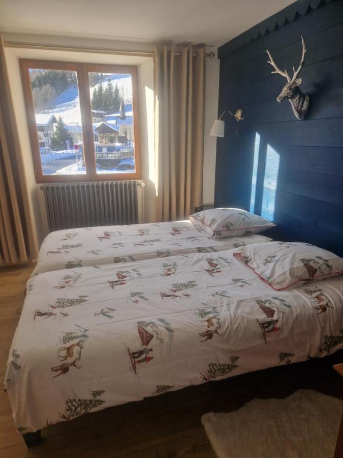Appartement La Duchere Le Plan-La Giettaz Massif Des Aravis Luaran gambar