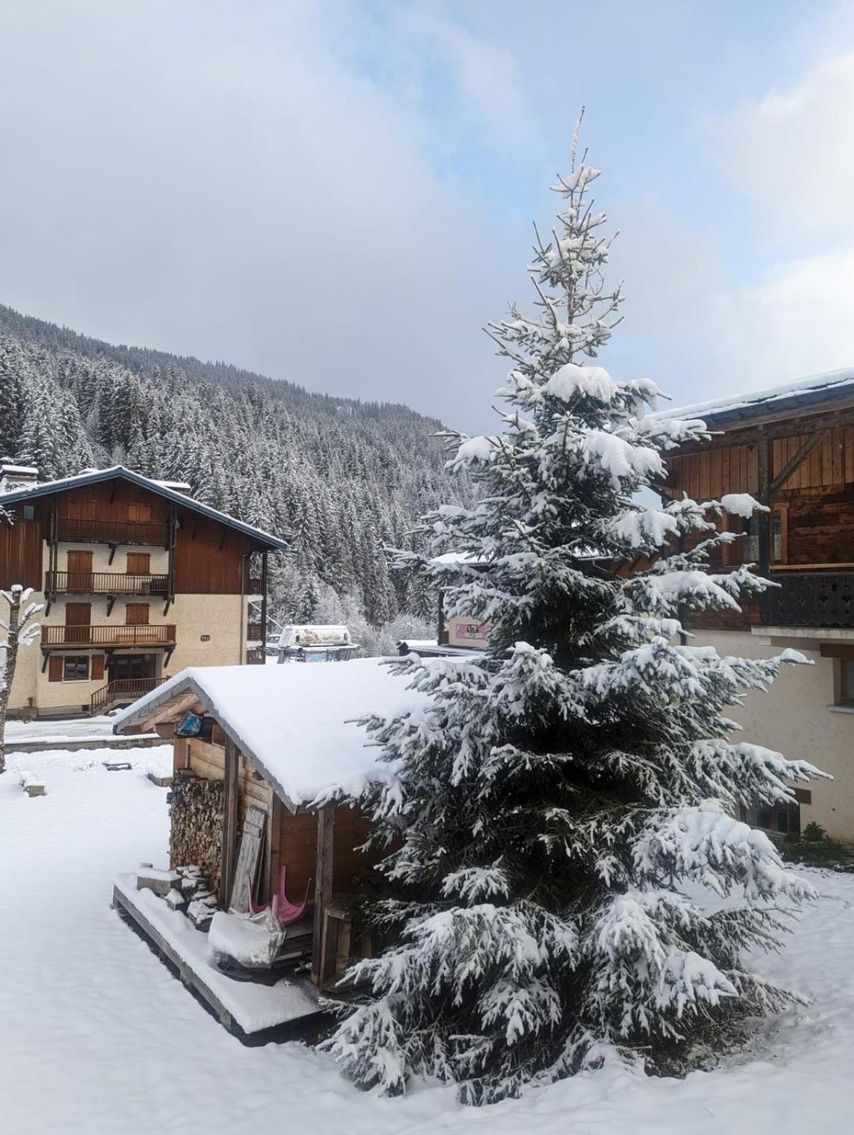 Appartement La Duchere Le Plan-La Giettaz Massif Des Aravis Luaran gambar