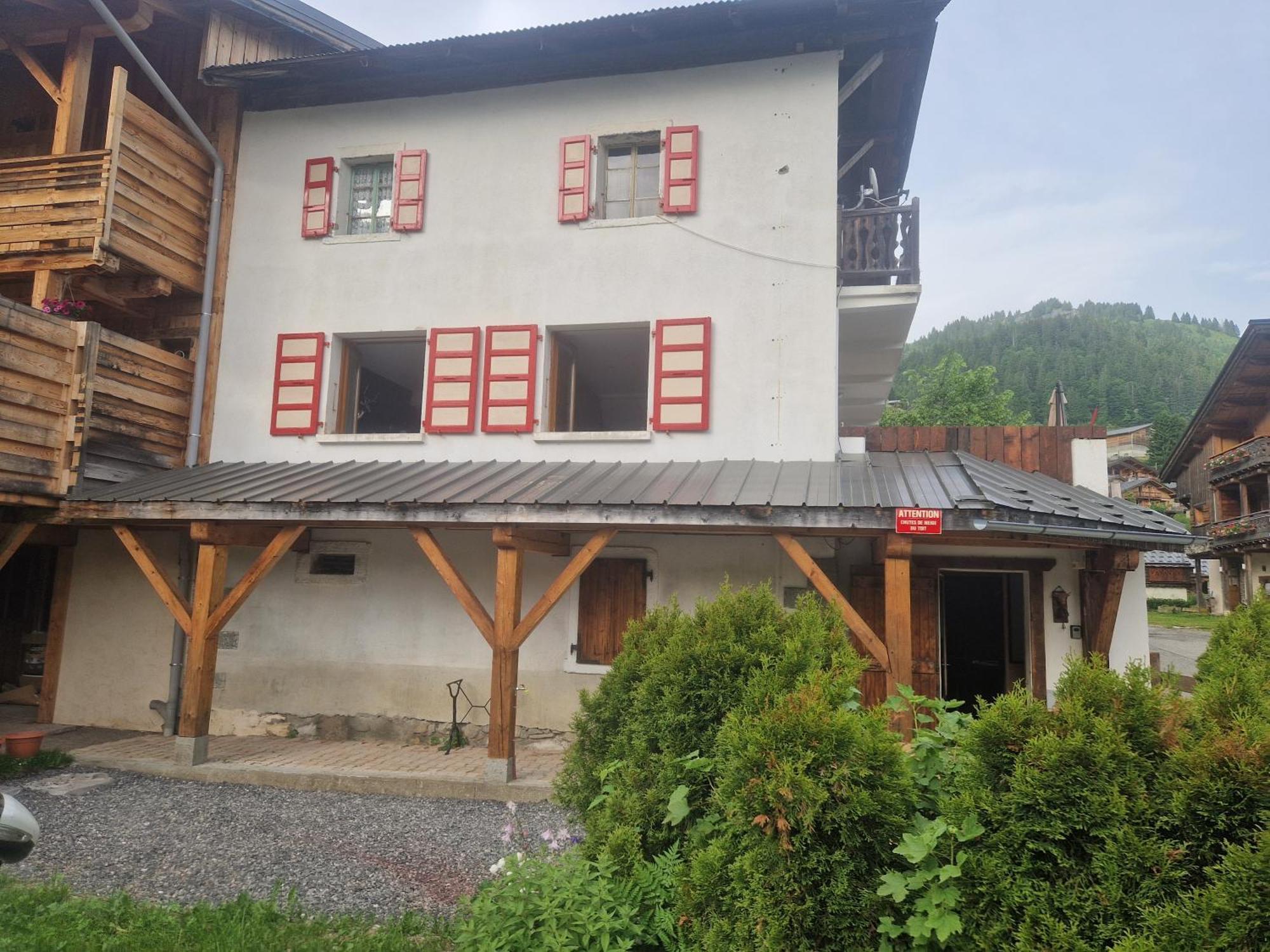 Appartement La Duchere Le Plan-La Giettaz Massif Des Aravis Luaran gambar