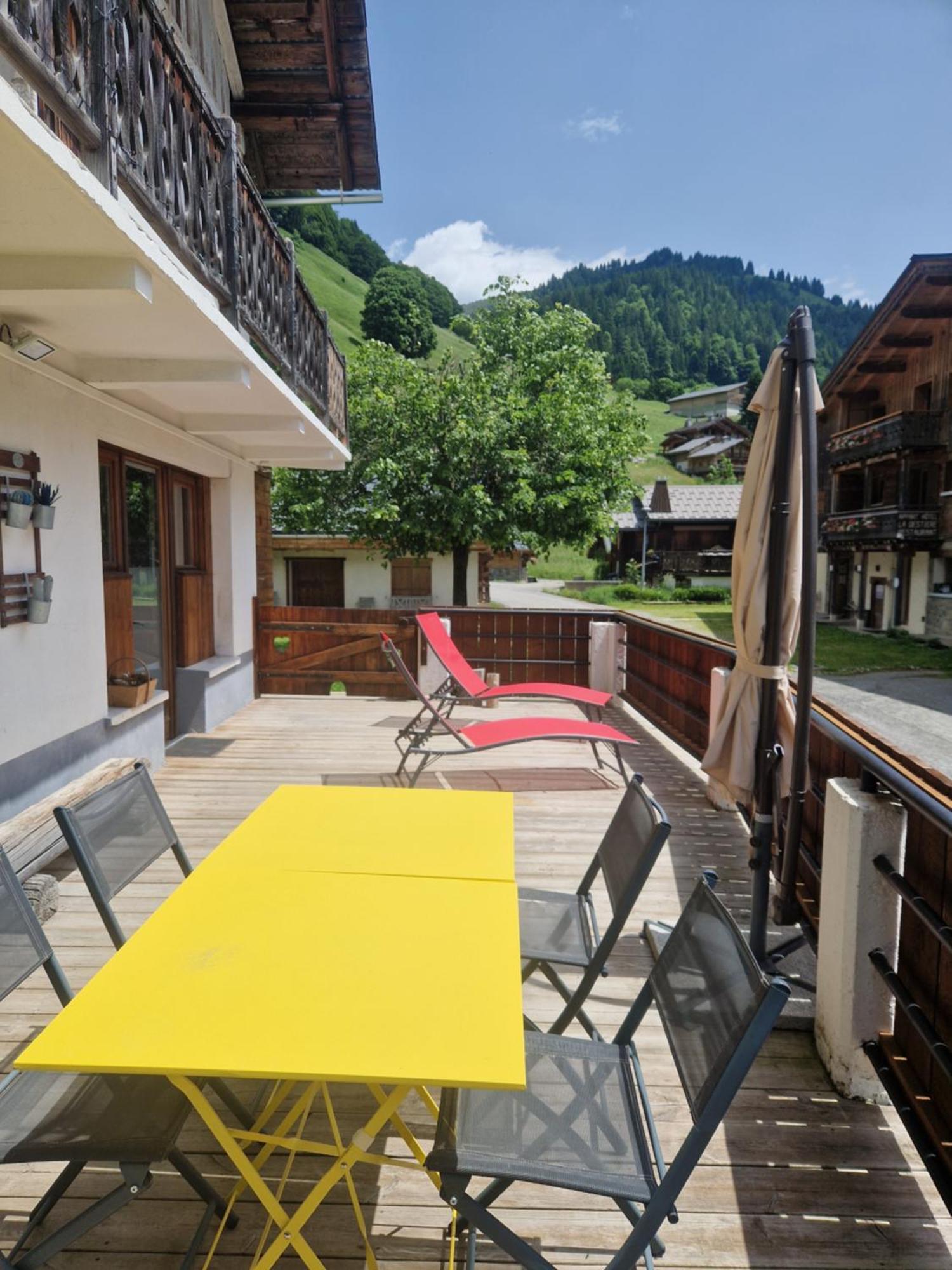 Appartement La Duchere Le Plan-La Giettaz Massif Des Aravis Luaran gambar