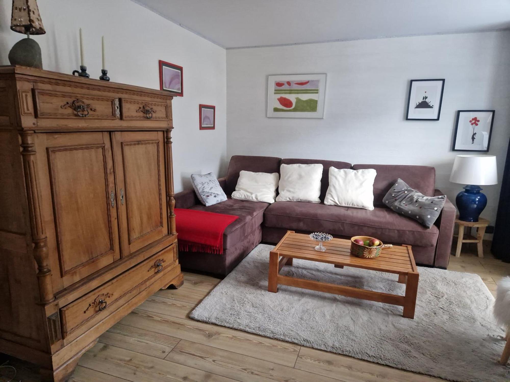 Appartement La Duchere Le Plan-La Giettaz Massif Des Aravis Luaran gambar